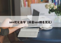 seo优化自学（抖音seo排名优化）