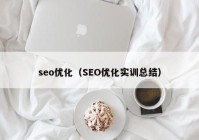 seo优化（SEO优化实训总结）