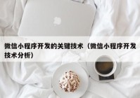 微信小程序开发的关键技术（微信小程序开发技术分析）