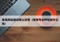 珠海网站建设哪儿好薇（珠海专业网站制作公司）